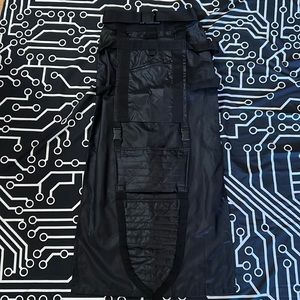 RARE S.DL. Y2K futurism Cybergoth cyberpunk  gorpcore rave skirt